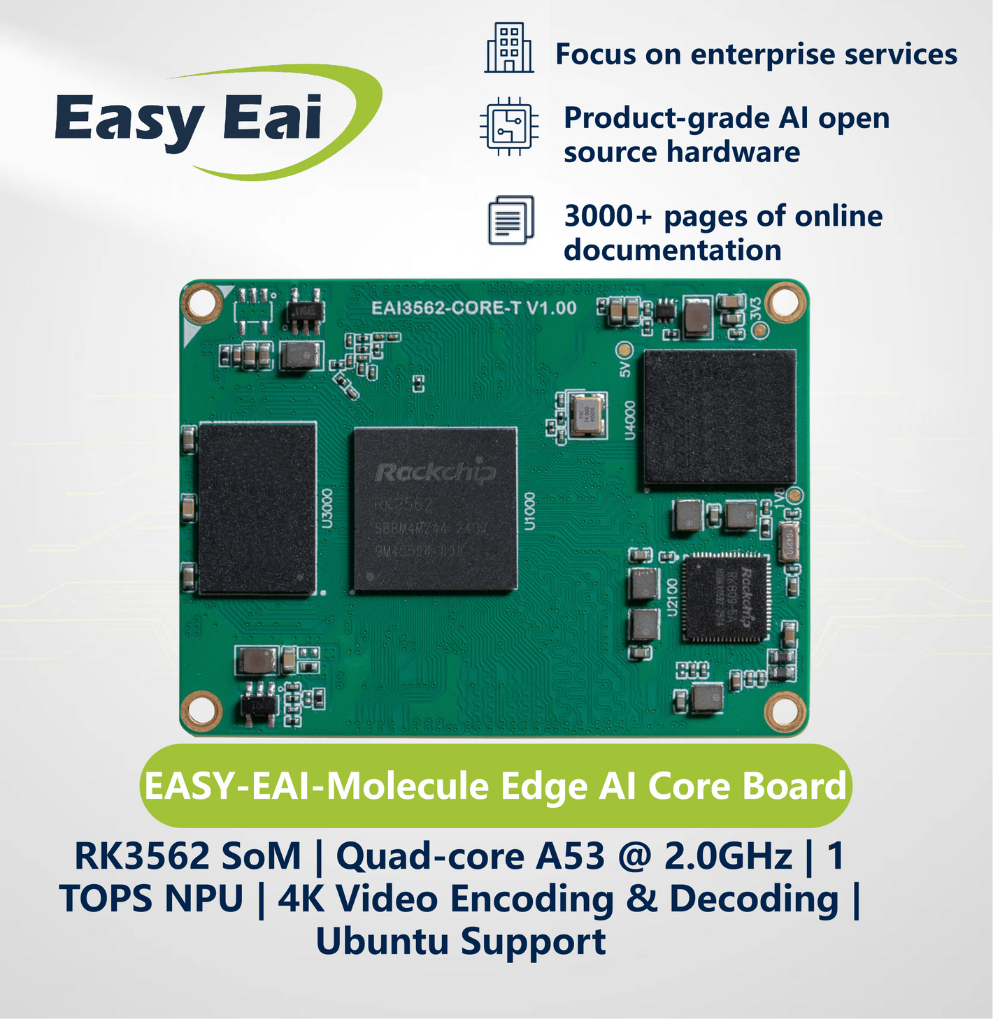 EASY EAI RK3562 Core Board
