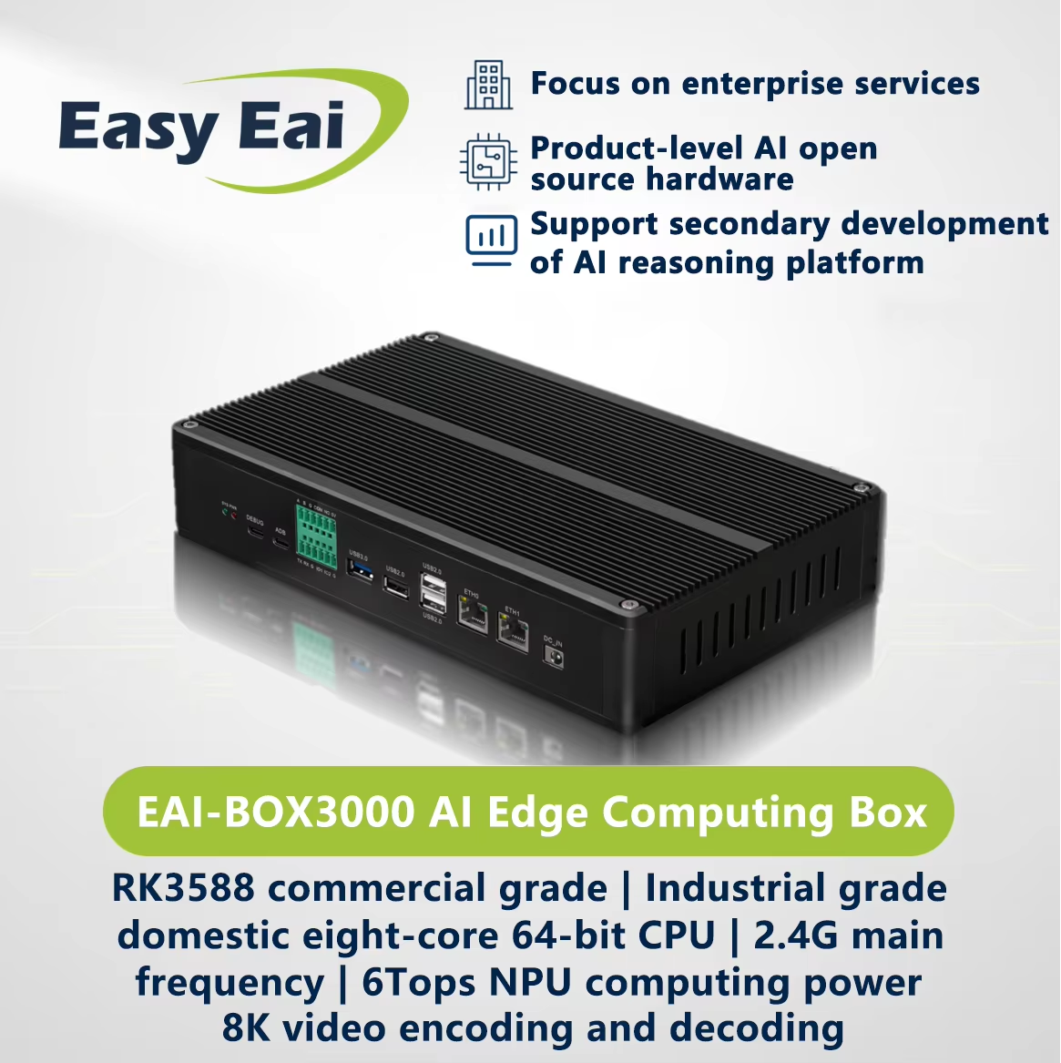 EAI-BOX3000 RK3588 AI Edge Box